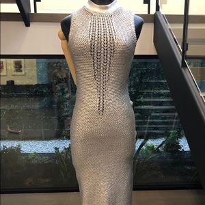 Wow Couture Silver Bodycon Dress